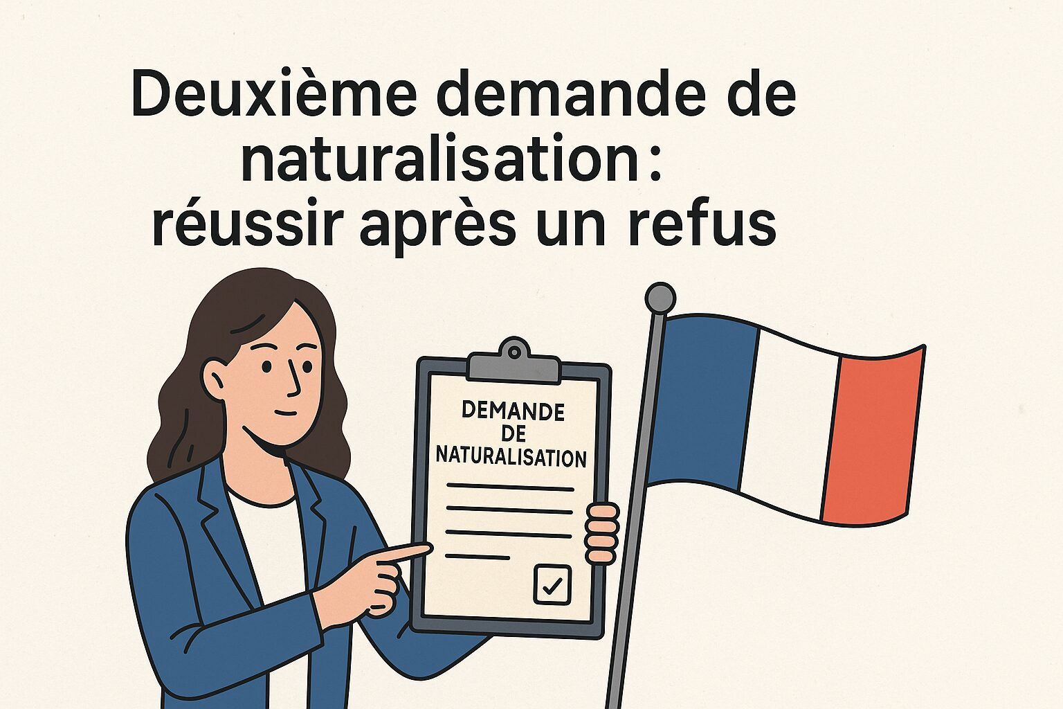 Deuxième demande de naturalisation : réussir après un refus (2025)