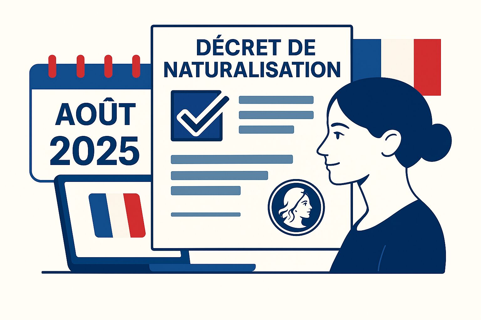 Décrets de naturalisation aout 2025 – Journal officiel aout 2025