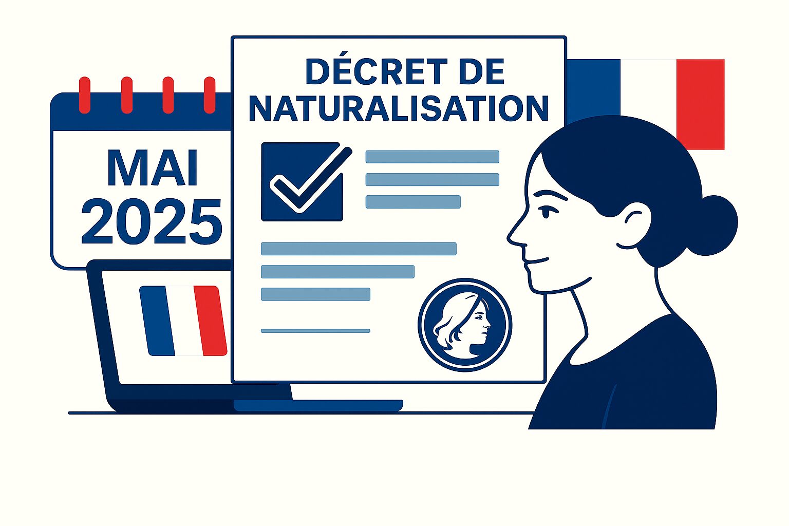 Décrets de naturalisation mai 2025 – Journal officiel mai 2025