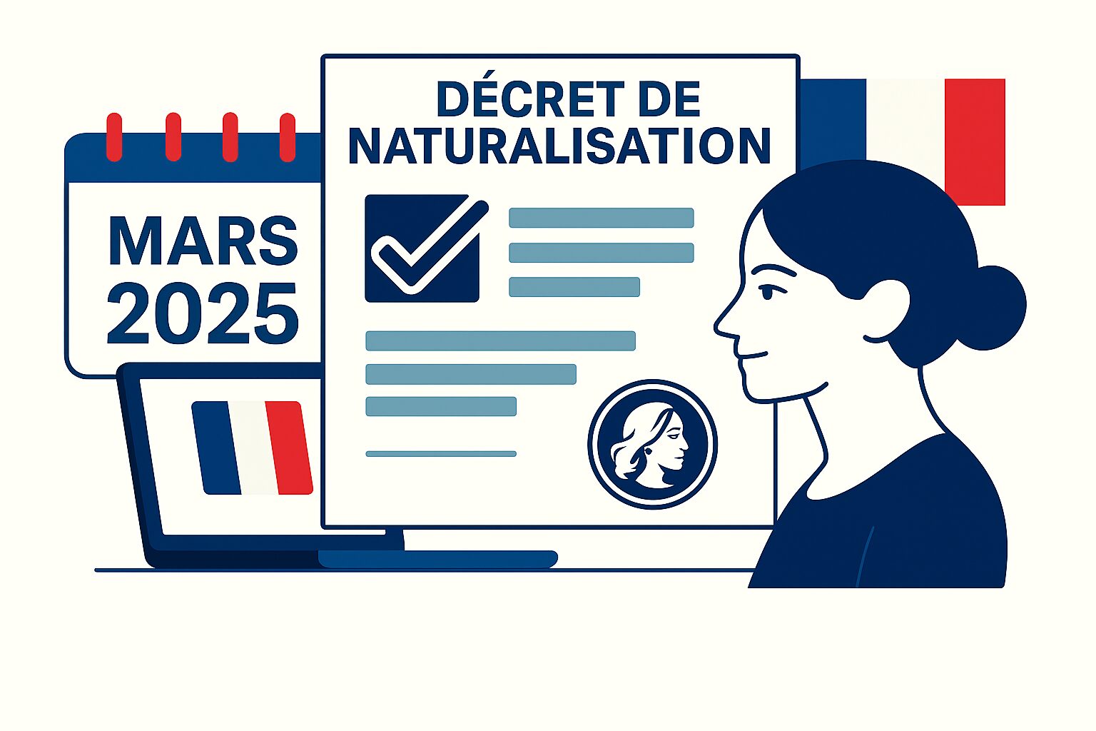 Décrets de naturalisation Mars 2025 – Journal officiel Mars 2025