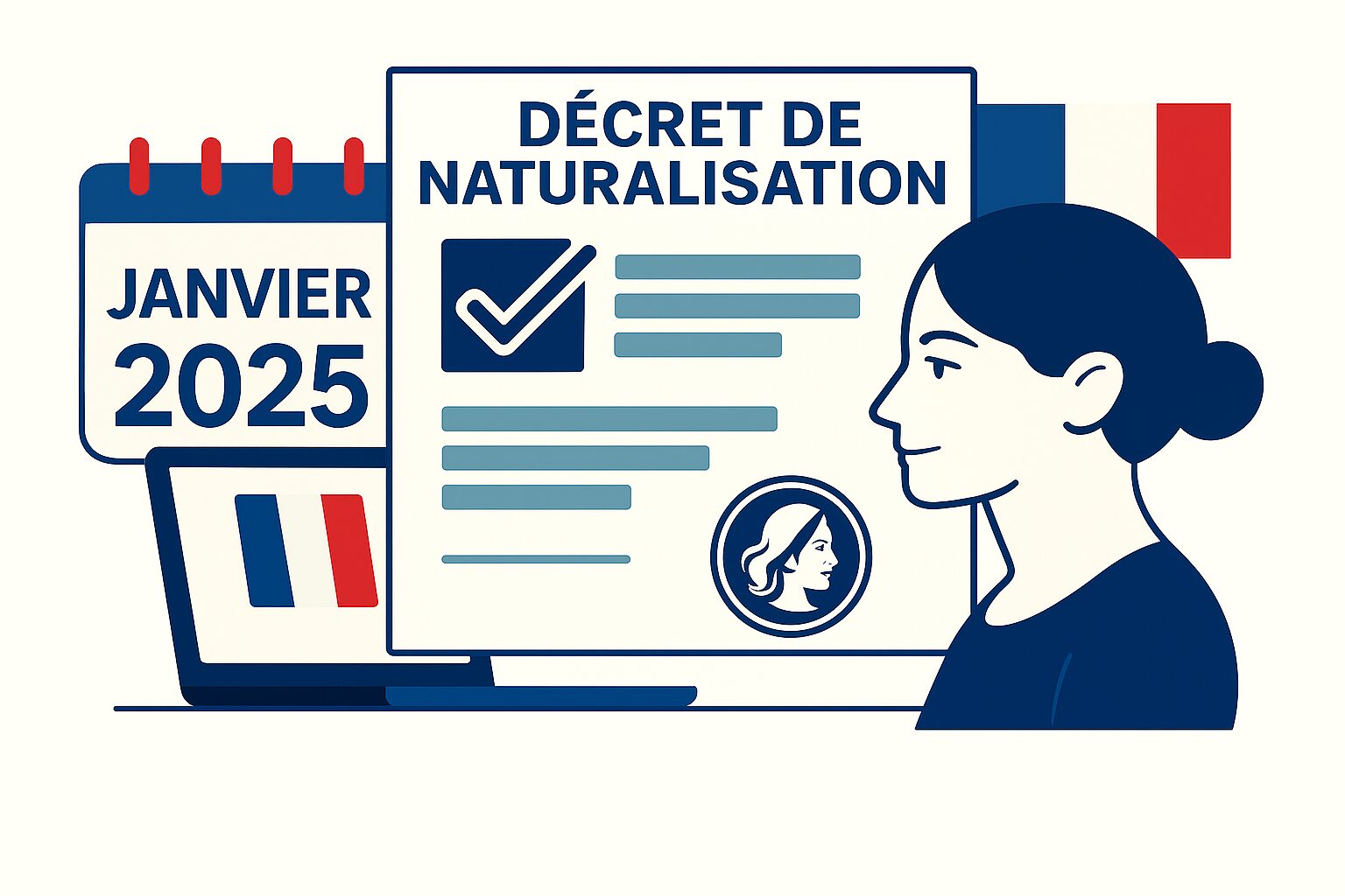 Décrets de naturalisation Janvier 2025 – Journal officiel Janvier 2025