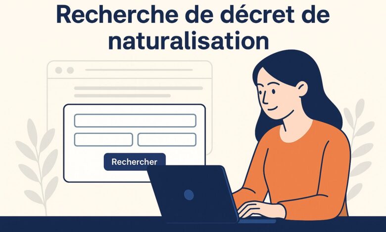 Recherche décret de naturalisation 2025