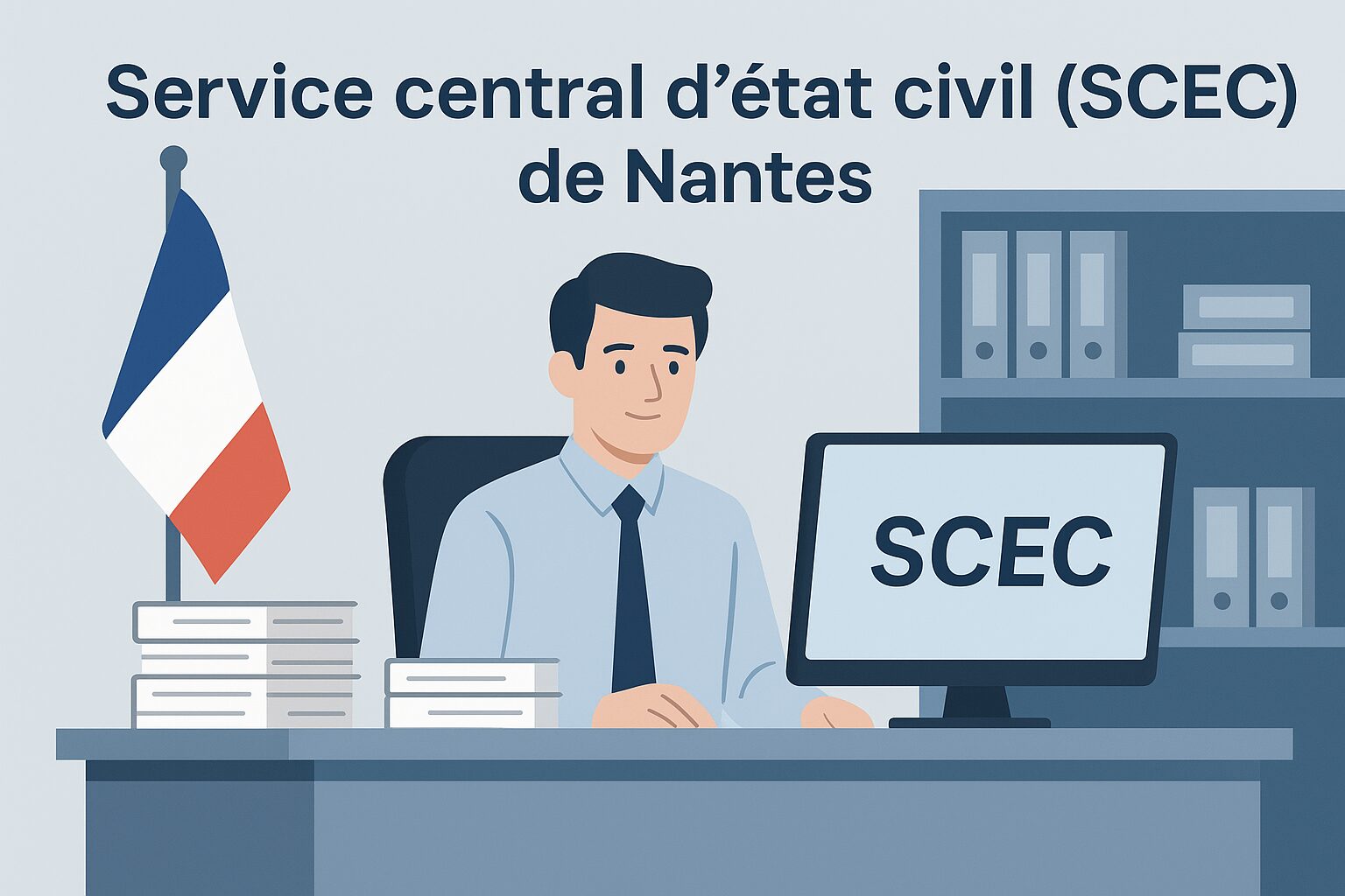 Service central d’état civil (SCEC) de Nantes : démarches, délais et rôle pour les naturalisations en 2026
