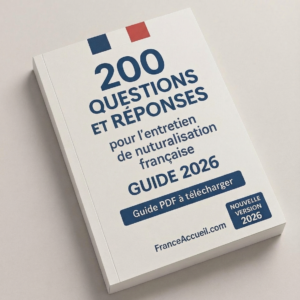 Guide de l'entretien de naturalisation 2026 (200 Questions et Réponses pour l’entretien de naturalisation française)