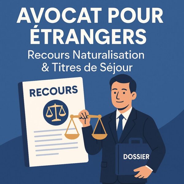 Avocat pour étrangers – Recours Naturalisation & Titres de Séjour – Image 3