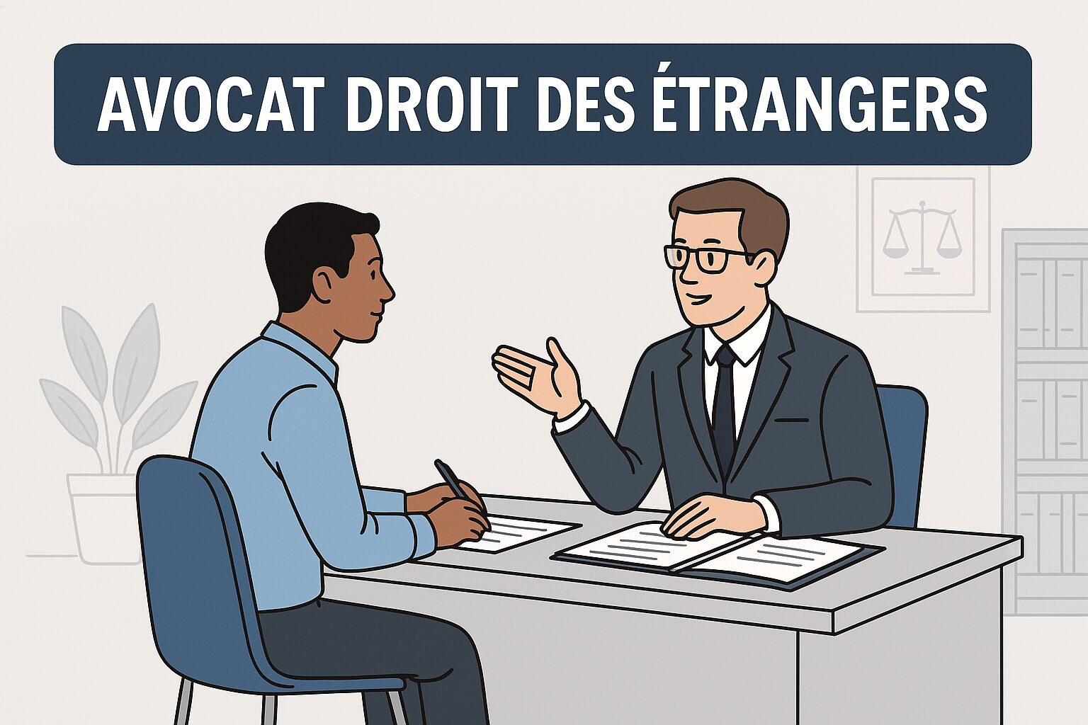 Avocat droit des étrangers : naturalisation, titre de séjour, OQTF