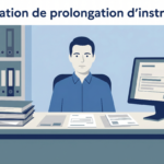 Attestation de prolongation d’instruction (API) : définition, durée et droits en 2026