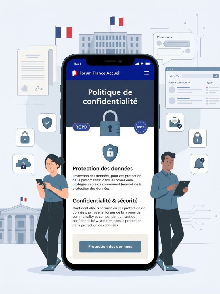 Politique de confidentialité – Application Forum France Accueil