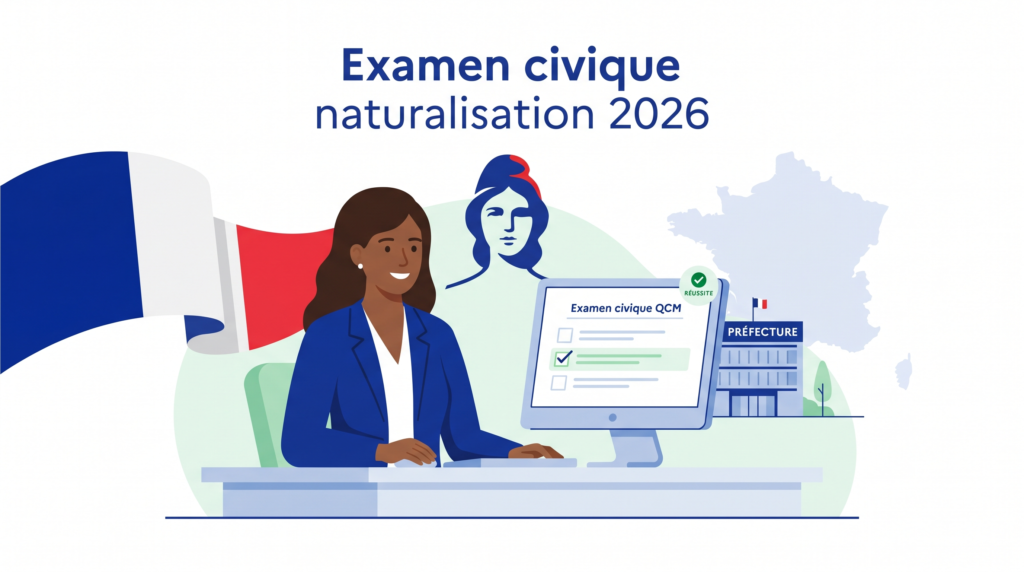 examen civique naturalisation 2026