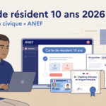 carte de résident 10 ans 2026