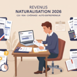 revenus naturalisation 2026