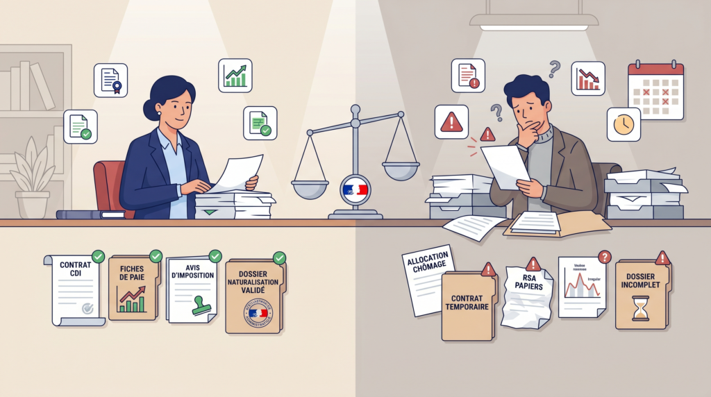 Revenus et naturalisation 2026