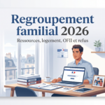 Regroupement familial 2026 en France avec dossier OFII, ressources et logement en 2026
