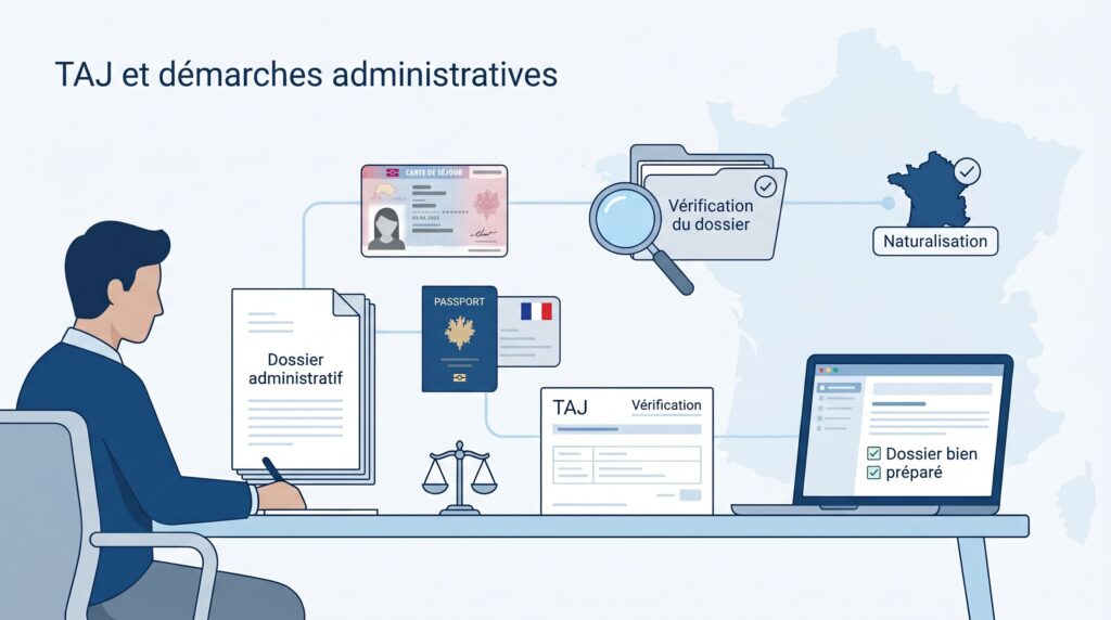 Effacement du fichier TAJ en 2026 : procédure, délais, recours et conséquences