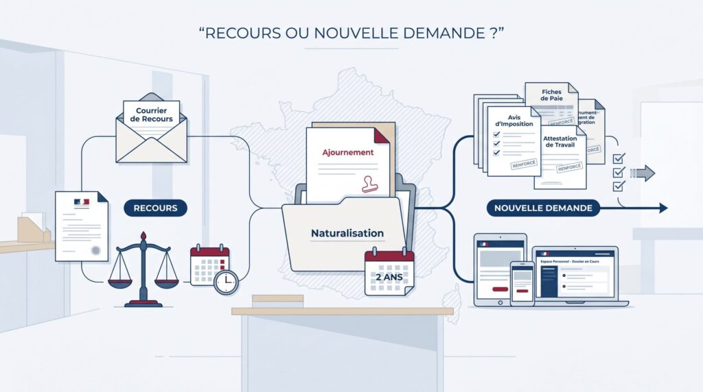 Faut-il prendre un avocat après un ajournement de naturalisation à 2 ans (deux ans) ?