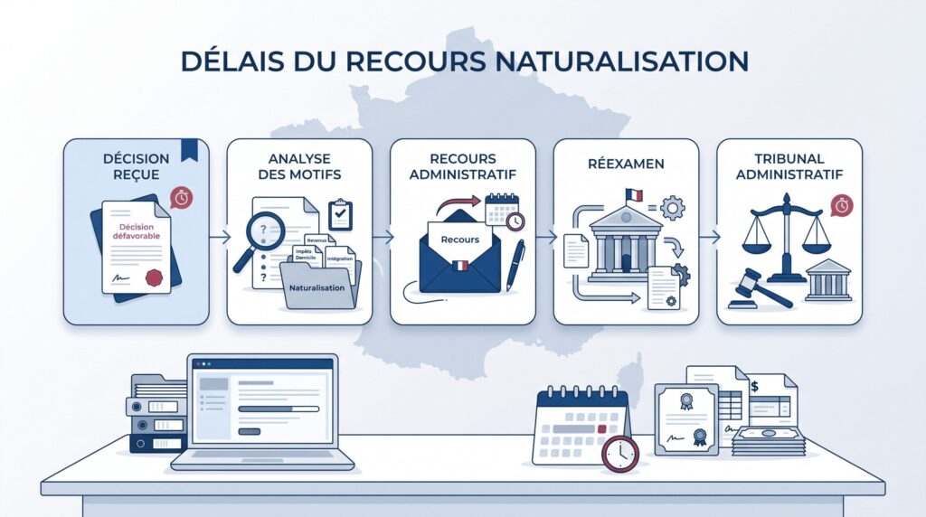 Recours refus naturalisation française