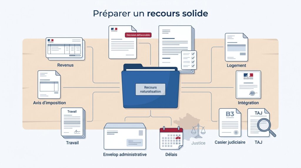 Recours après ajournement de naturalisation