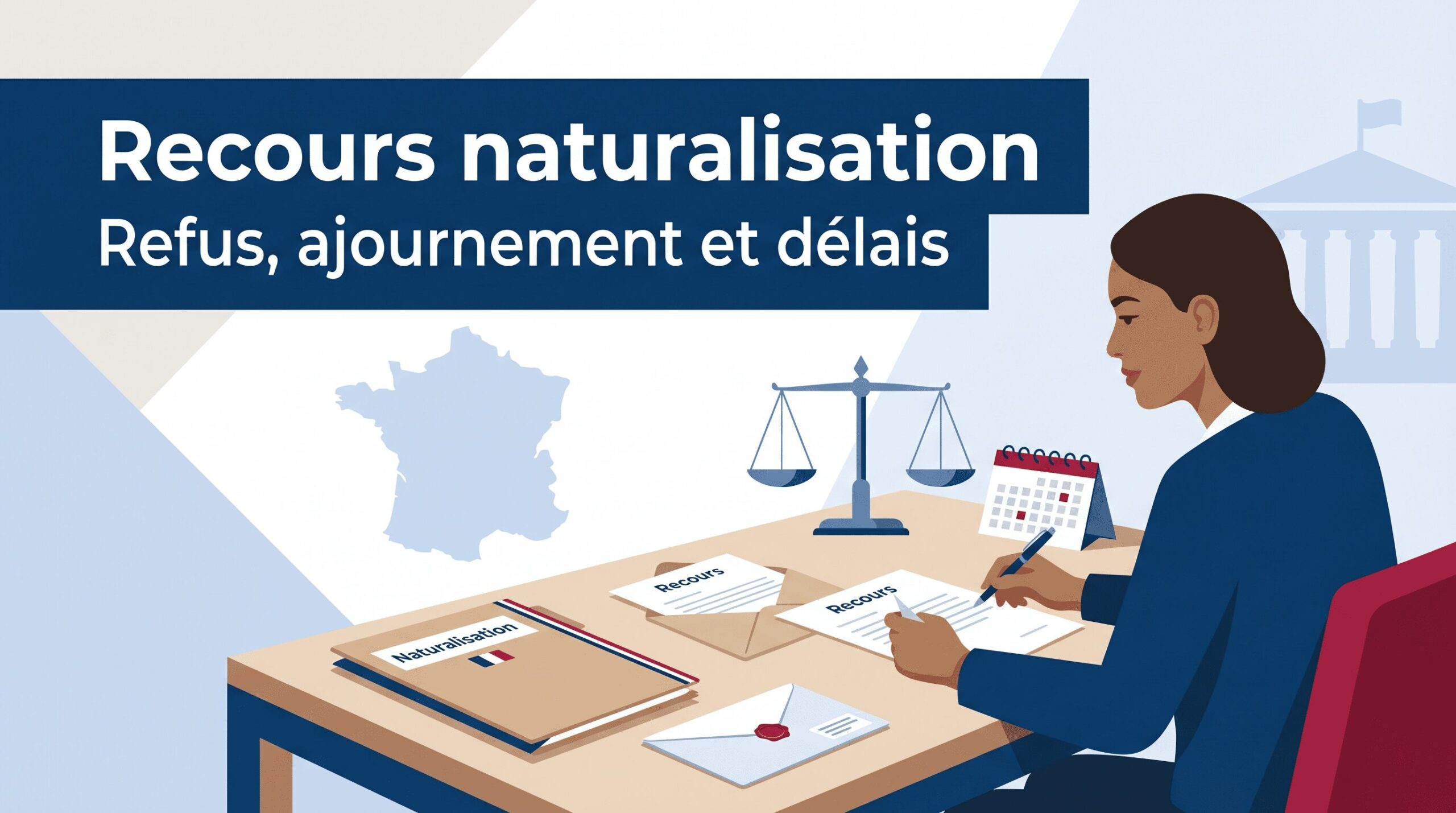 Recours naturalisation après refus ou ajournement : délais, ministère et tribunal