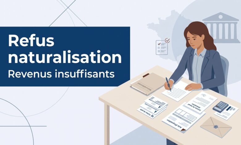Refus de naturalisation pour revenus insuffisants : causes, recours et solutions