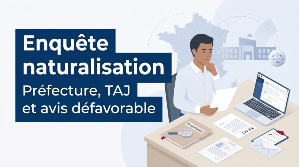 Qu'est-ce que l'enquête administrative de naturalisation ?