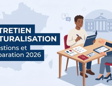 Entretien de naturalisation 2026 : questions, préparation, erreurs et refus