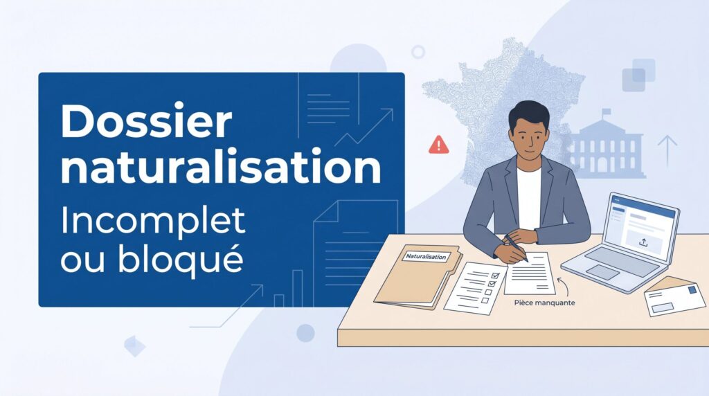 Dossier naturalisation incomplet ou bloqué : Explications et solutions 2026