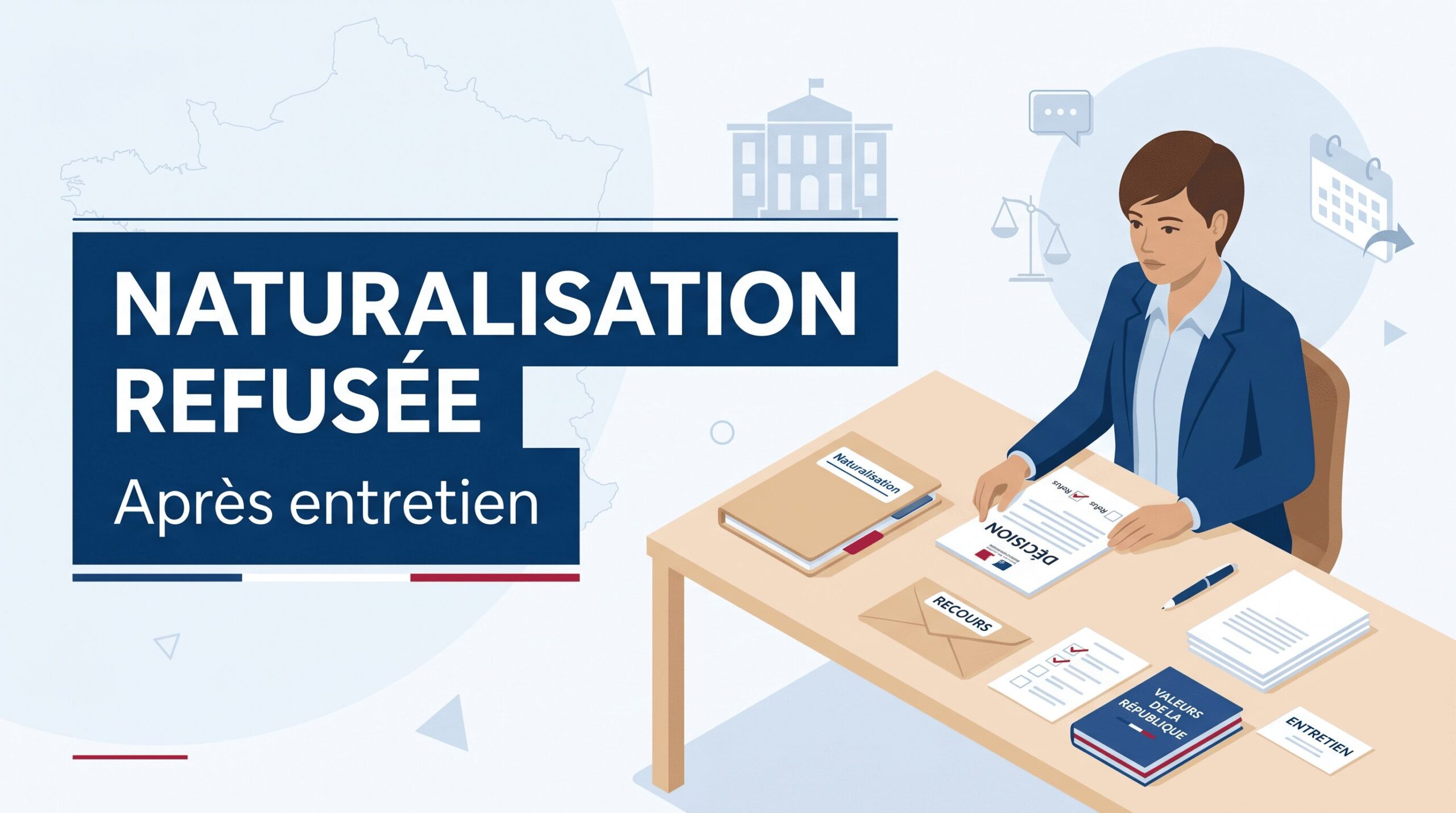 naturalisation refusée après entretien