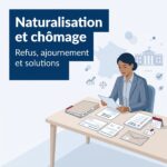 Naturalisation et chômage : refus, ajournement, revenus et solutions