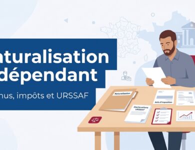 Naturalisation auto-entrepreneur et indépendant : revenus, impôts, URSSAF, refus et solutions