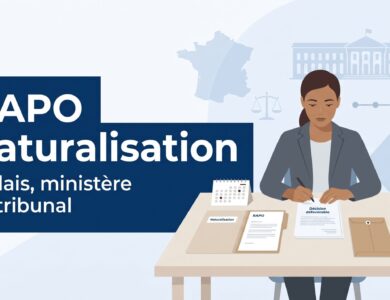 RAPO naturalisation : procédure, délais, ministère, silence et tribunal