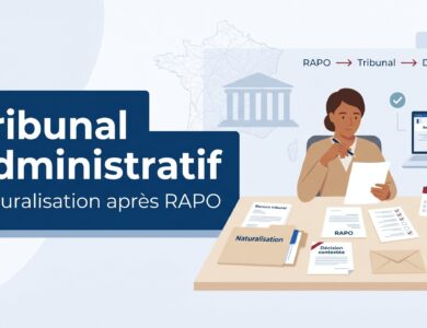 Tribunal administratif naturalisation : recours après RAPO, délais, avocat et décision