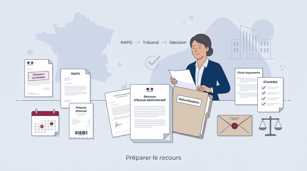Tribunal administratif naturalisation : recours après RAPO, délais, avocat et décision