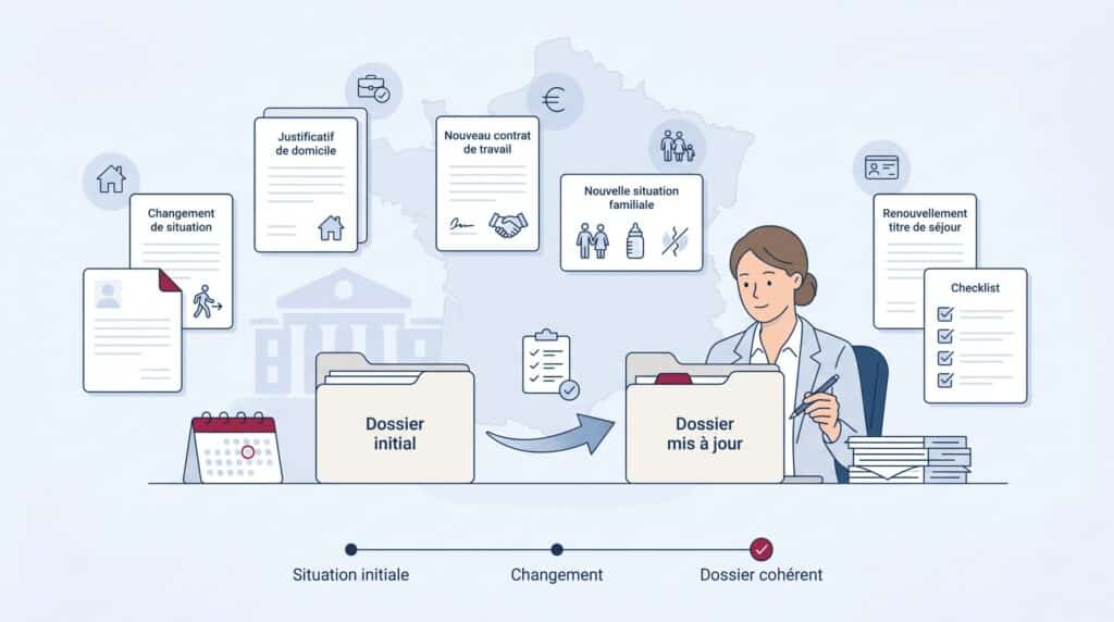 Naturalisation changement de situation que faire ?