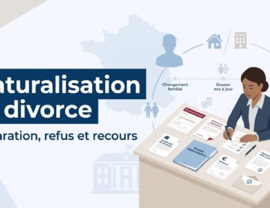 Naturalisation et divorce ou séparation : risques, dossier, refus et recours