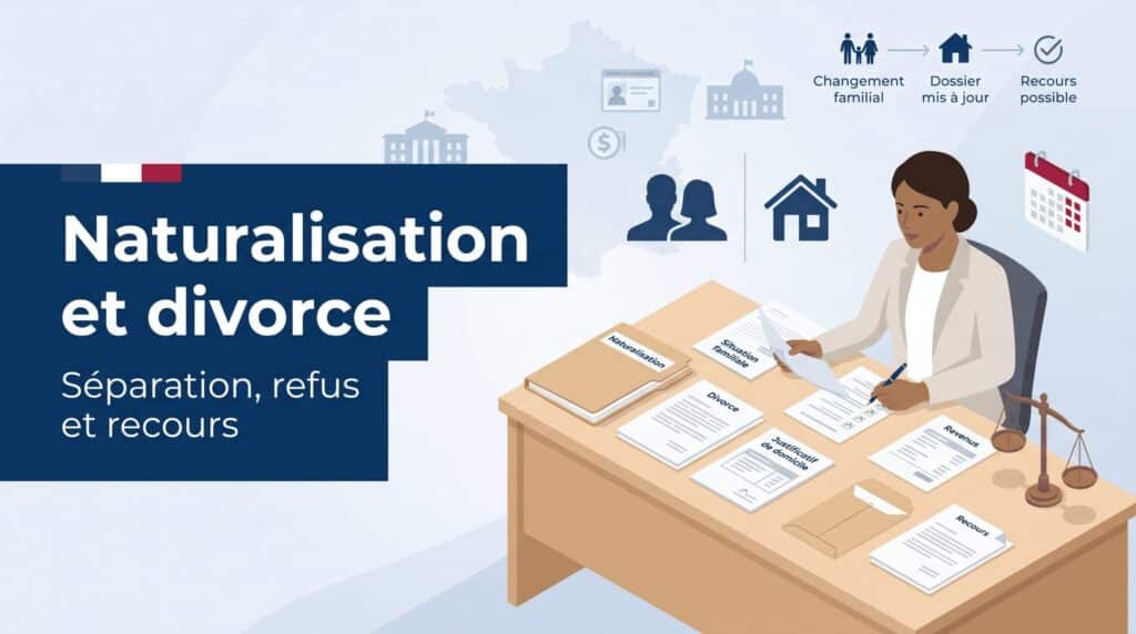 Naturalisation par décret et divorce : est-ce bloquant ?