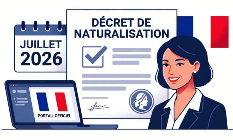 Décrets de naturalisation Juillet 2026 (Journal Officiel)