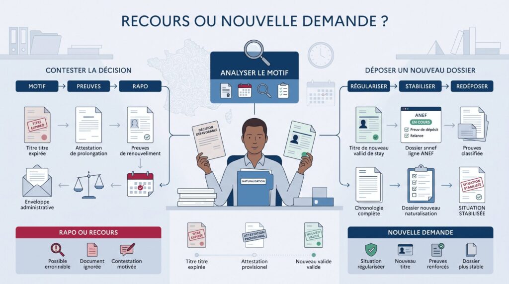 L'impact d'un titre de séjour expiré sur une demande de naturalisation en cours
