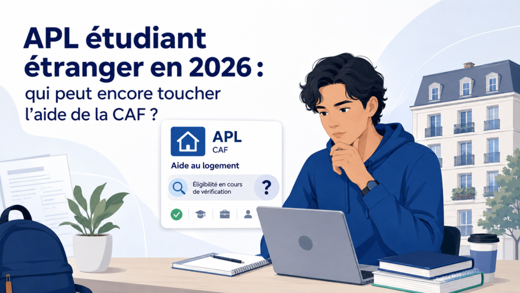 APL étudiant étranger en 2026 : qui peut encore toucher l’aide de la CAF ?