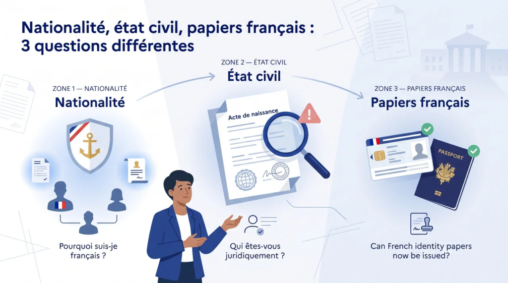 CNF, Acte de naissance refusé : trois problèmes différents à ne pas confondre