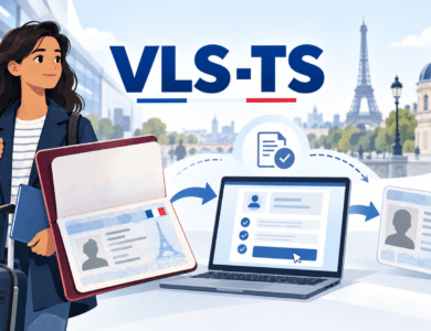 VLS-TS : visa long séjour, validation en ligne et titre de séjour en France