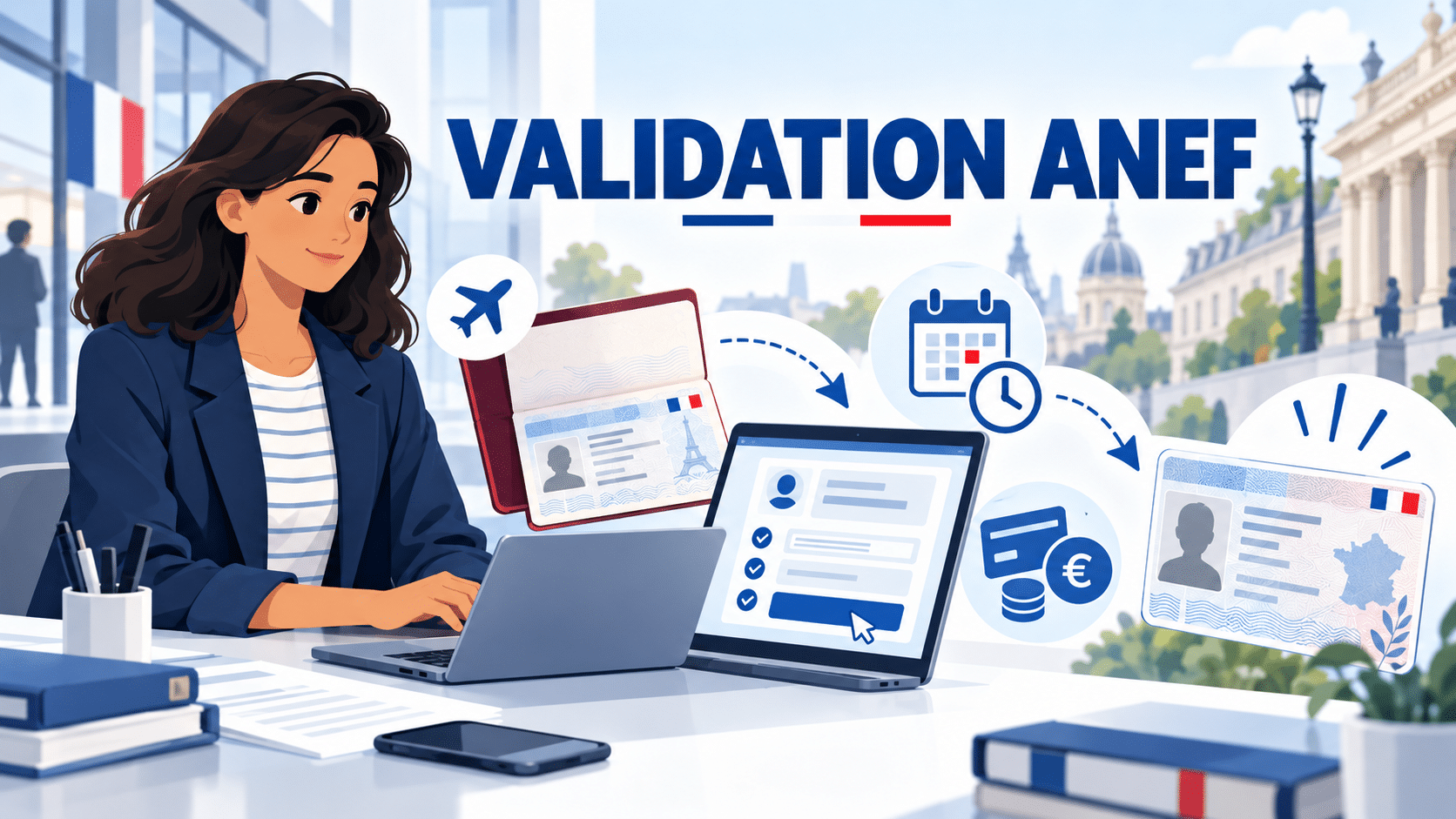 Validation du VLS-TS sur l’ANEF : visa, délai de 3 mois, paiement et titre de séjour