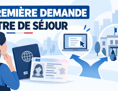 Première demande de titre de séjour : quel est votre point de départ ?