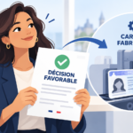 Attestation de décision favorable ANEF : carte de séjour en fabrication