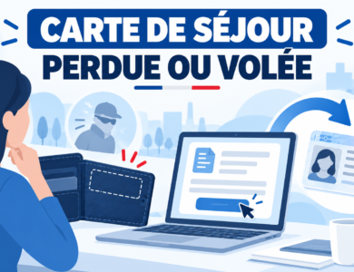 Perte ou vol d’une carte de séjour : démarches en France ou à l’étranger