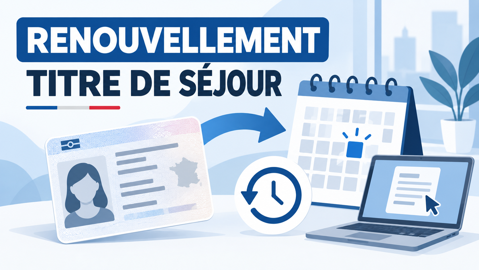 Délais de renouvellement d’un titre de séjour : J-120, J-60 ou deux mois avant expiration