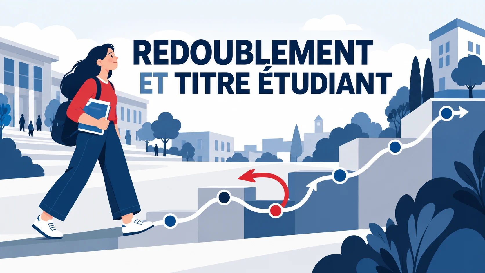 Redoublement et titre de séjour étudiant : un parcours qui peut continuer