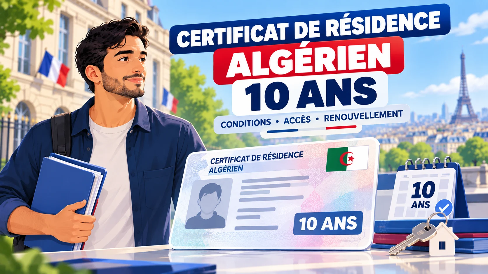 Certificat de résidence algérien 10 ans : conditions et accès