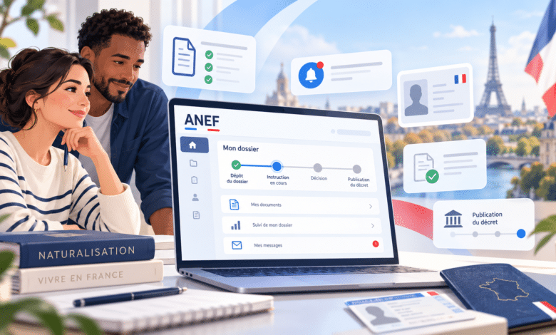 ANEF naturalisation : mon compte, suivi de dossier et statuts expliqués