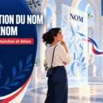 Francisation du nom et du prénom lors ou après naturalisation : une personne examine les options de changement d’identité en France